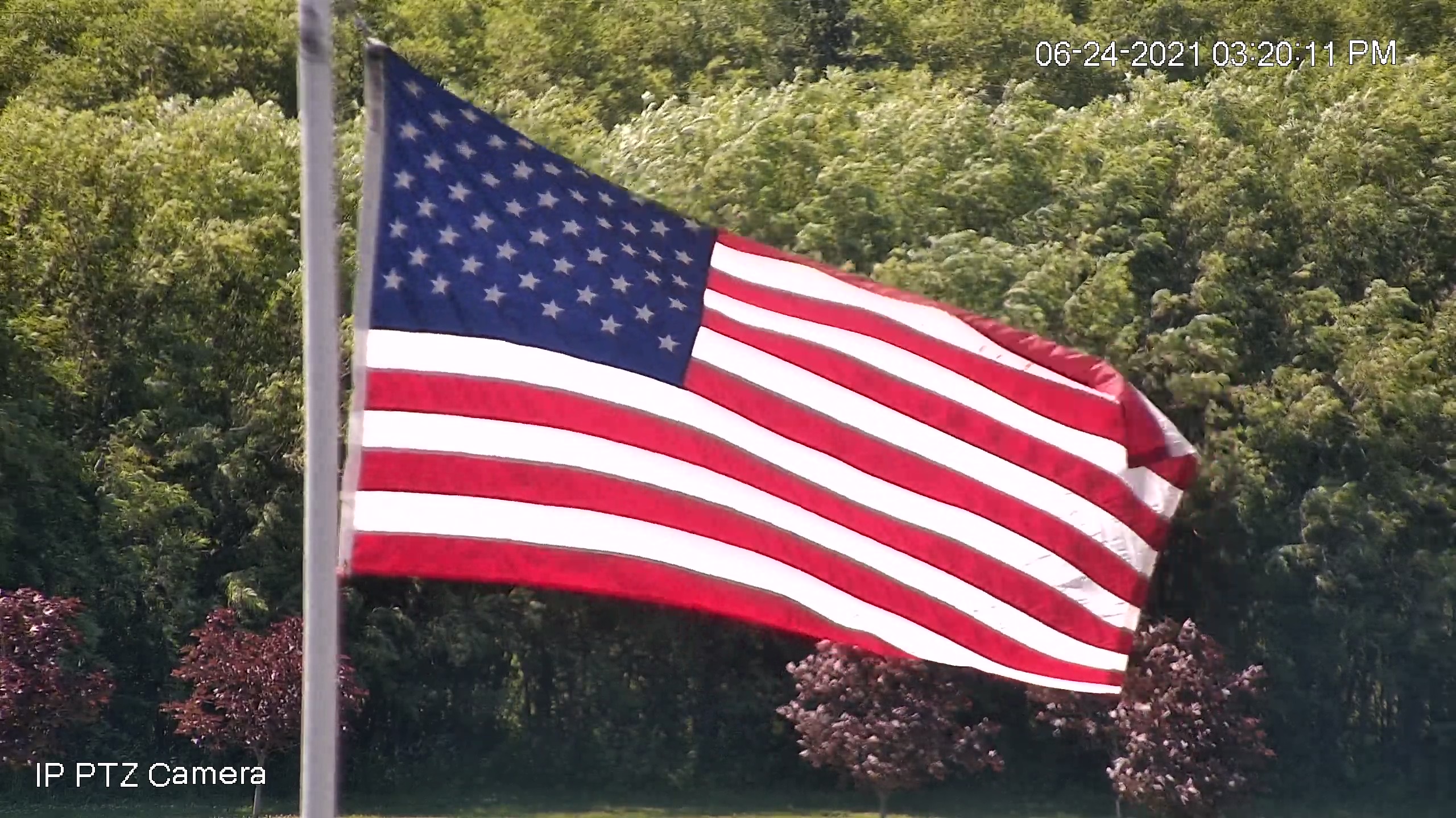 The American Flag at the House